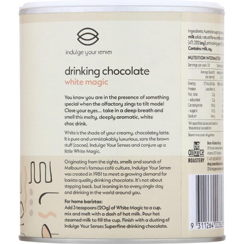 Indulge Your Senses White Chocolate Drinking Powder 350g