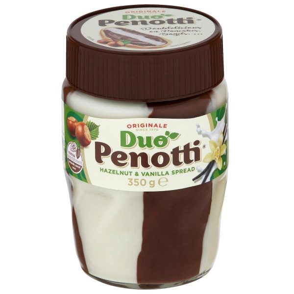 Duo Penotti Hazelnut Vanilla Spread 350g