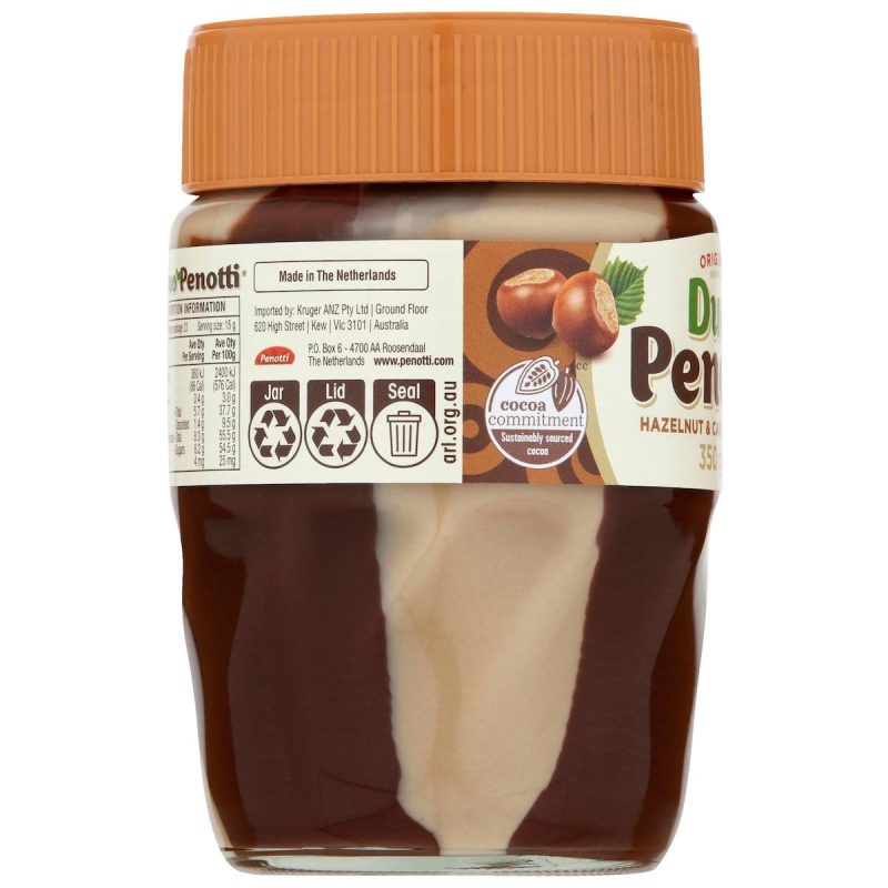 Duo Penotti Hazelnut Caramel Spread 350g