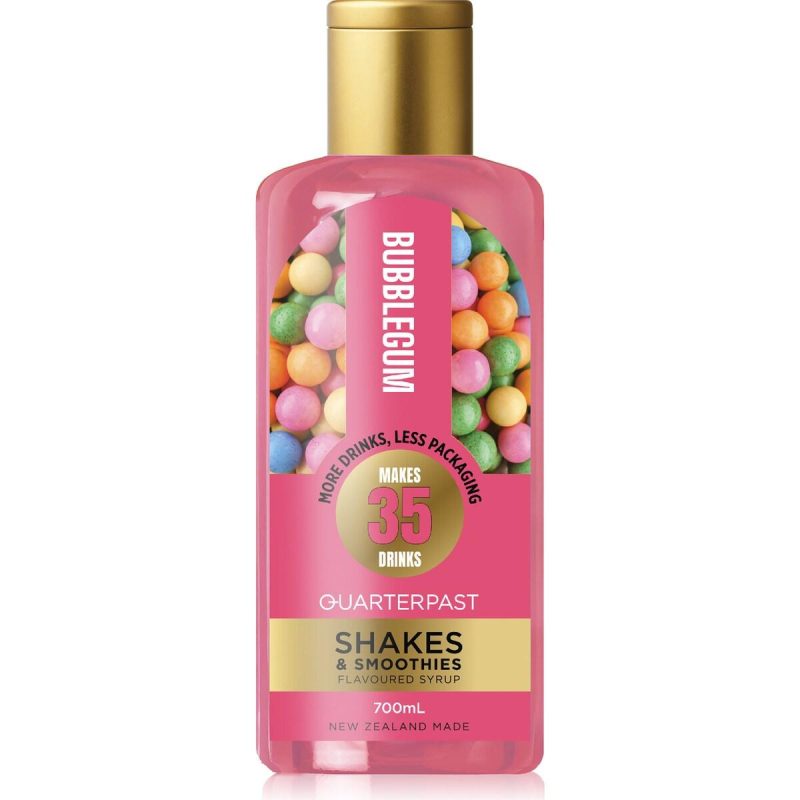 Quarterpast Bubblegum Shakes Smoothies Flavoured Syrup 700ml