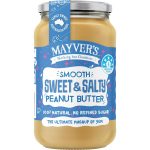 Mayvers Smooth Sweet and Salty Peanut Butter 375g