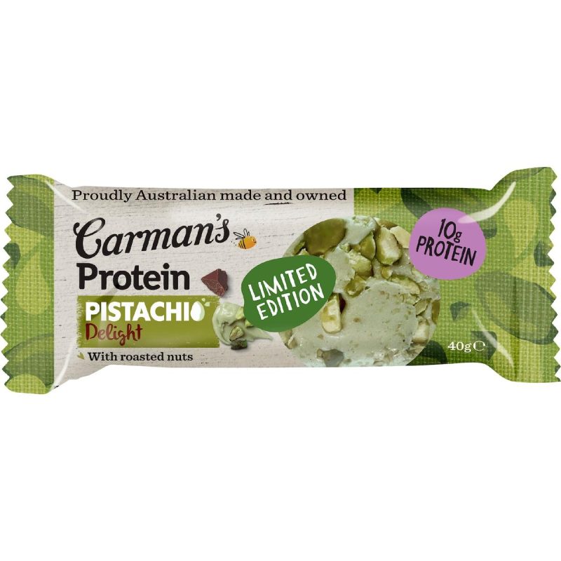 Carmans Protein Pistachio Delight Bars 5 pack