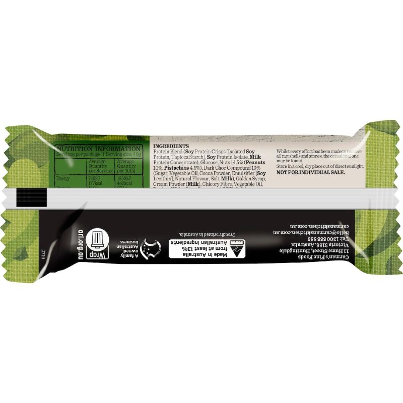 Carmans Protein Pistachio Delight Bars 5 pack