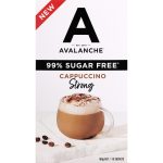 Avalanche Sugar Free Coffee Strong Cappuccino Sachets 10 Pack