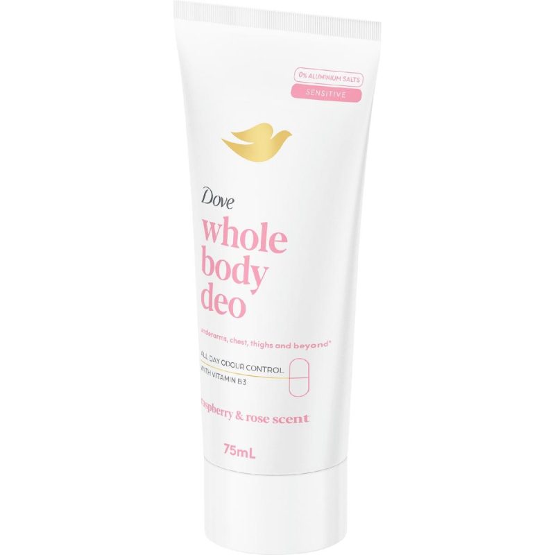 Dove Women Whole Body Deodorant Cream Raspberry Rose 75ml