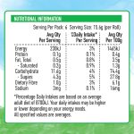 Uncle Tobys Roll Ups Apple Kids Fruit Chewy Snacks 6 Pack