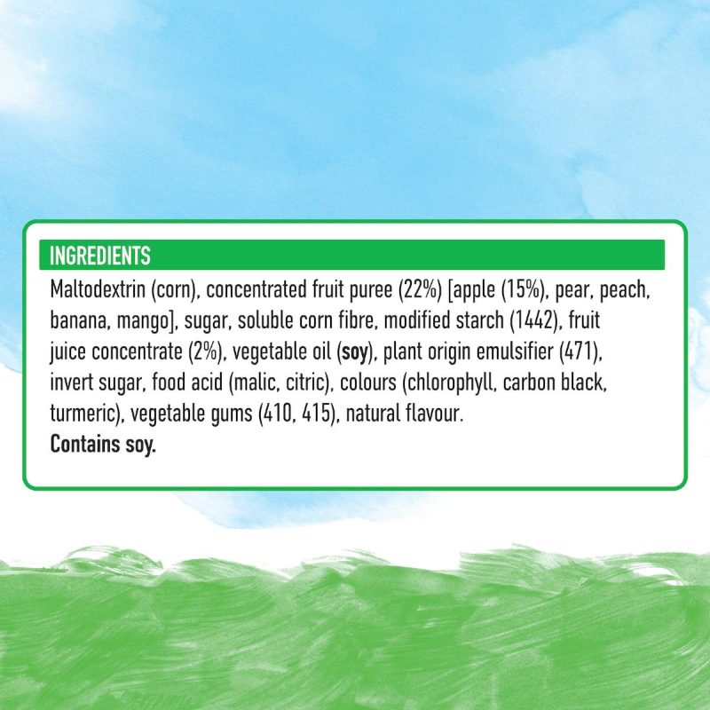 Uncle Tobys Roll Ups Apple Kids Fruit Chewy Snacks 6 Pack