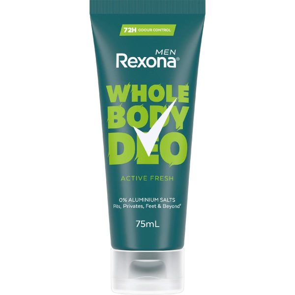 Rexona Men Whole Body Deodorant Cream Active Fresh 75ml