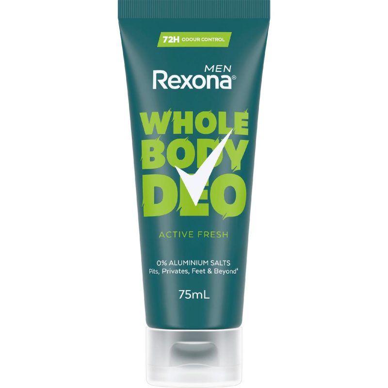 Rexona Men Whole Body Deodorant Cream Active Fresh 75ml