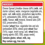 Uncle Tobys Le Snak Cheese Bacon Dip and Crackers 6 Pack