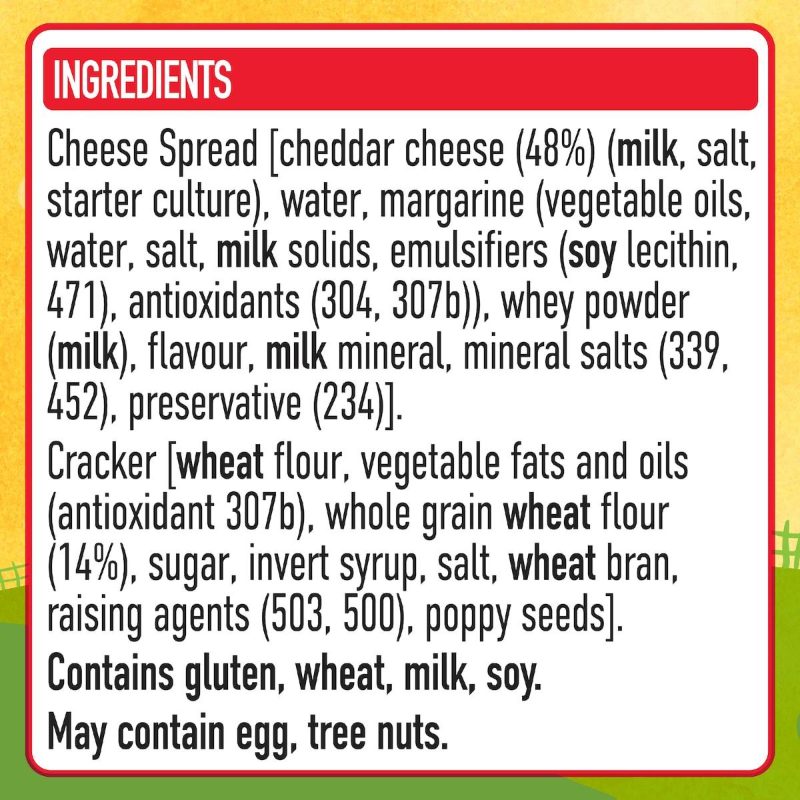 Uncle Tobys Le Snak Cheese Bacon Dip and Crackers 6 Pack