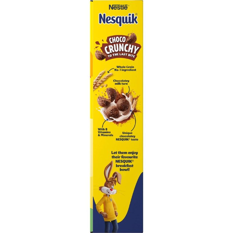 Nestle Nesquik Choco Crunchy Chocolate Breakfast Cereal 310g