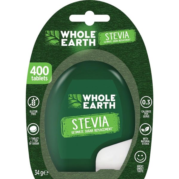 Whole Stevia Ultimate Sugar Replacement Sweetener Tablets 400 Pack