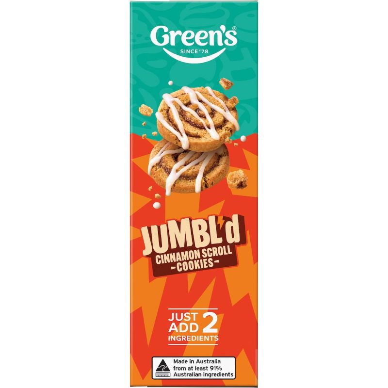Greens Cinnamon Scroll Cookies Baking Mix 520g