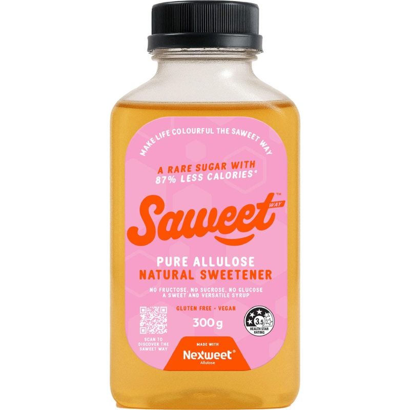 Saweet Pure Allulose Natural Sweetener Syrup 300g