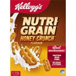 Kelloggs Nutri Grain Honey Crunch Breakfast Cereal 435g