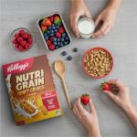 Kelloggs Nutri Grain Honey Crunch Breakfast Cereal 435g