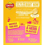 Smiths Potato Chips Cheese And Onion Multipack 8 Pack 152g