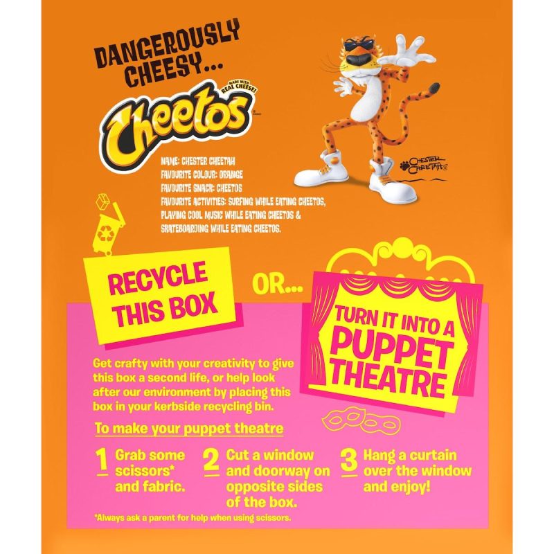 Cheetos Cheese And Bacon Balls Multipack 8 Pack 136g