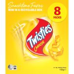 Twisties Cheese Multipack 8 Pack 152g