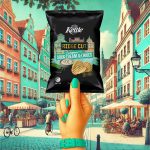Kettle Ridge Cut Potato Chips European Sour Cream And Chives 165g