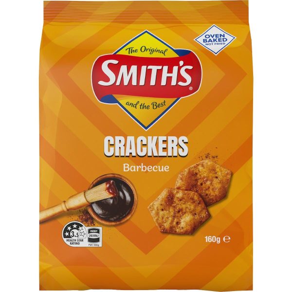 Smiths Crackers BBQ 160g