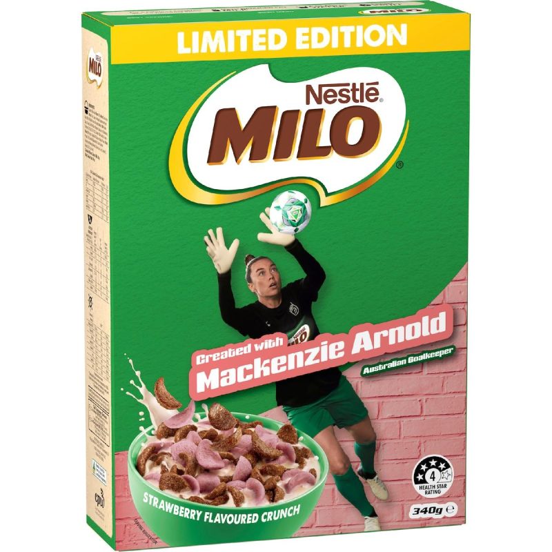 Nestle Milo Chocolate Strawberry Breakfast Cereal 340g