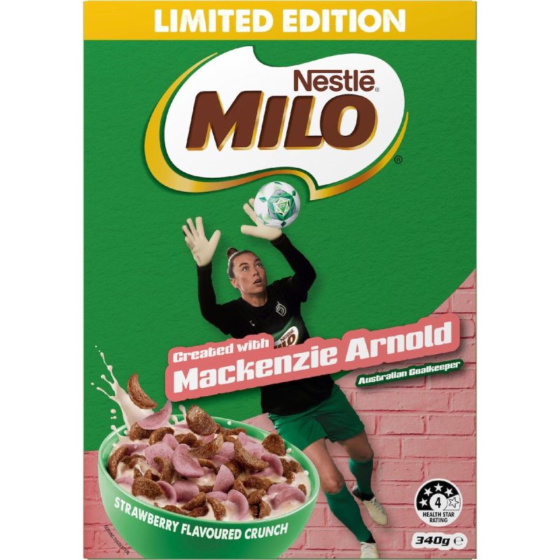 Nestle Milo Chocolate Strawberry Breakfast Cereal 340g