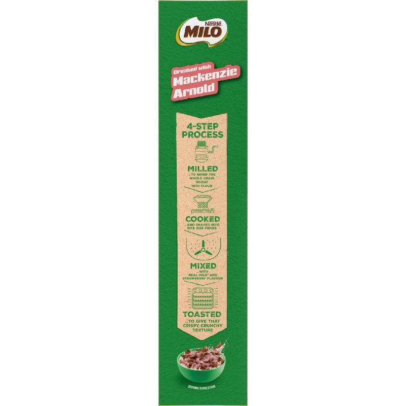 Nestle Milo Chocolate Strawberry Breakfast Cereal 340g