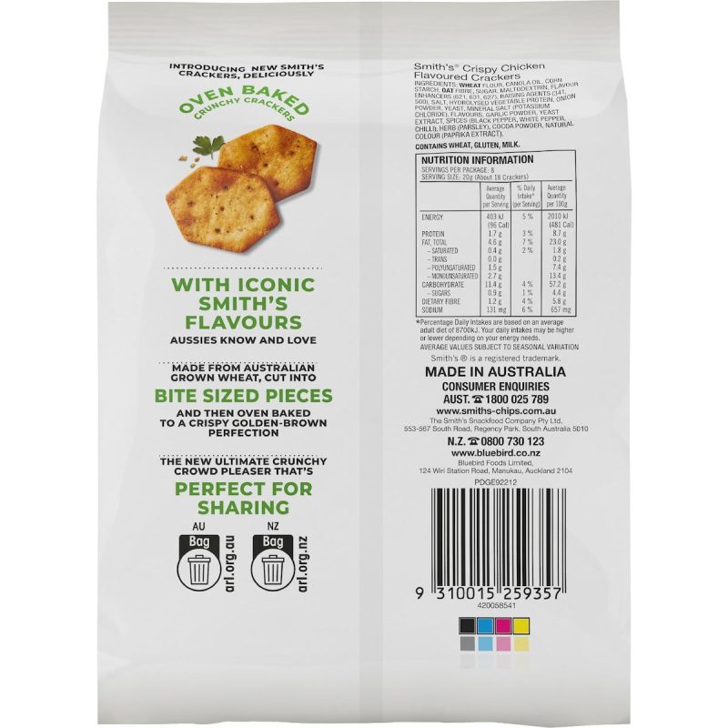 Smiths Crackers Crispy Chicken 160g