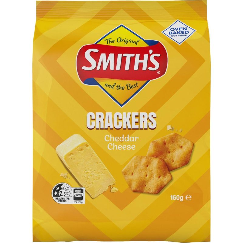Smiths Crackers Cheddar Cheese 160g