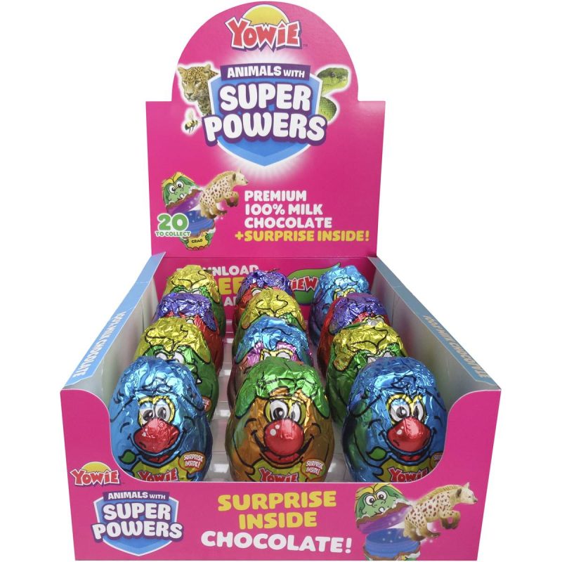 Yowie Surprise Chocolate Egg for Kids Assorted 28g