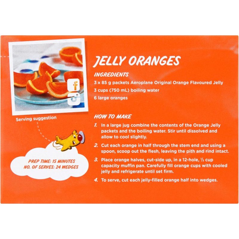Aeroplane Orange Jelly Powder 85g