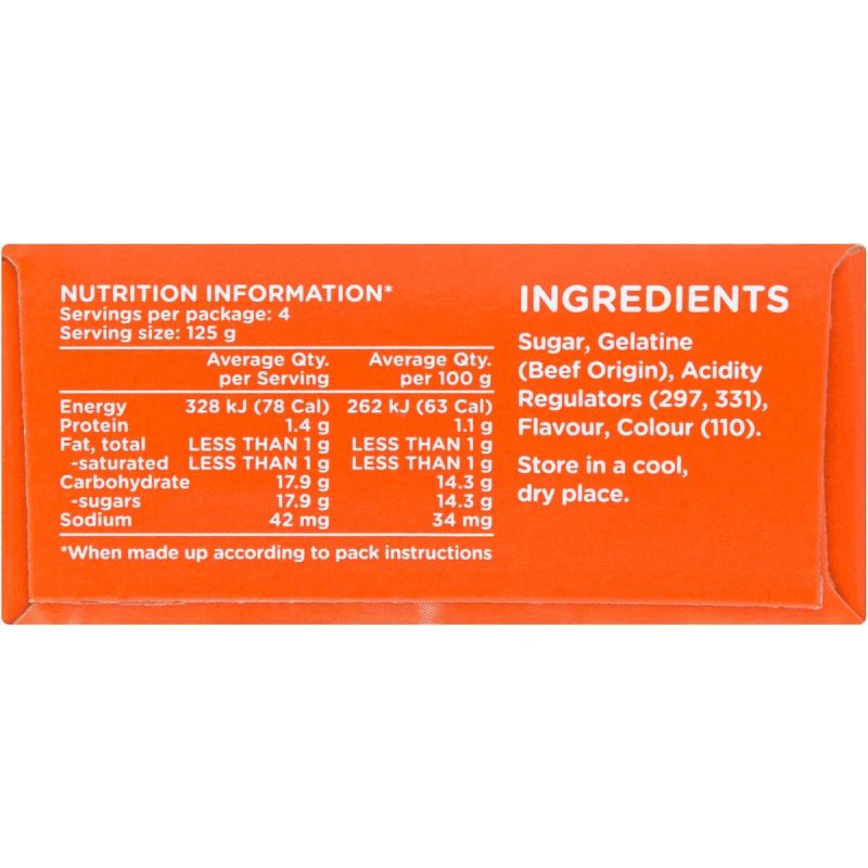 Aeroplane Orange Jelly Powder 85g