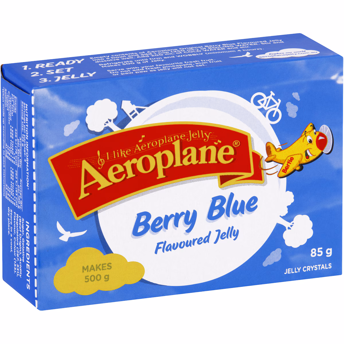 Aeroplane Berry Blue Jelly Powder 85g