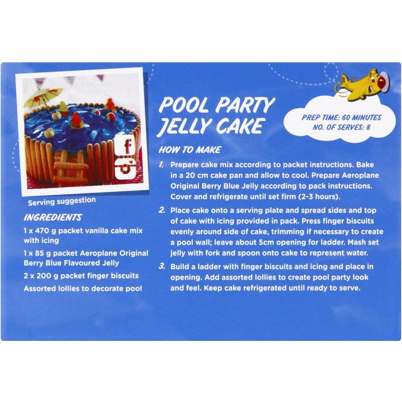 Aeroplane Berry Blue Jelly Powder 85g