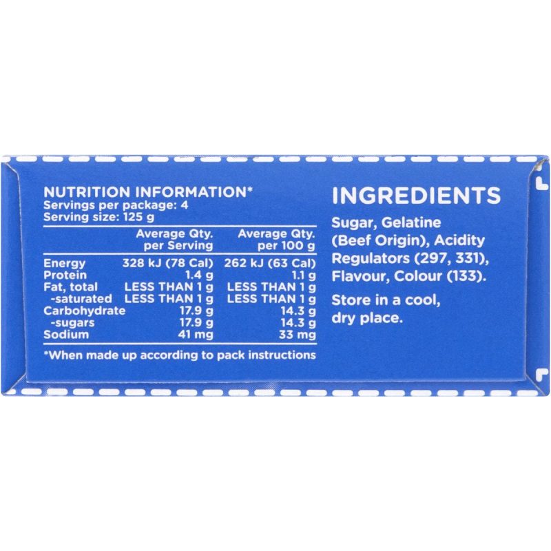 Aeroplane Berry Blue Jelly Powder 85g