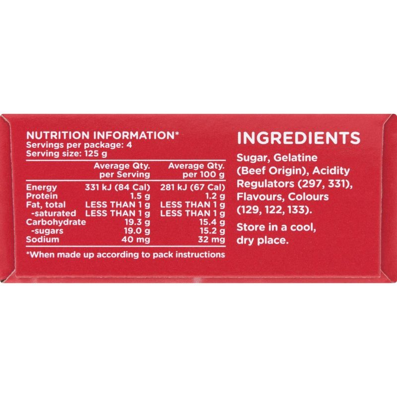 Aeroplane Strawberry Jelly Powder 85g