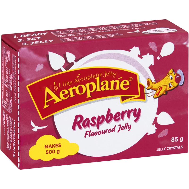 Aeroplane Raspberry Jelly Powder 85g