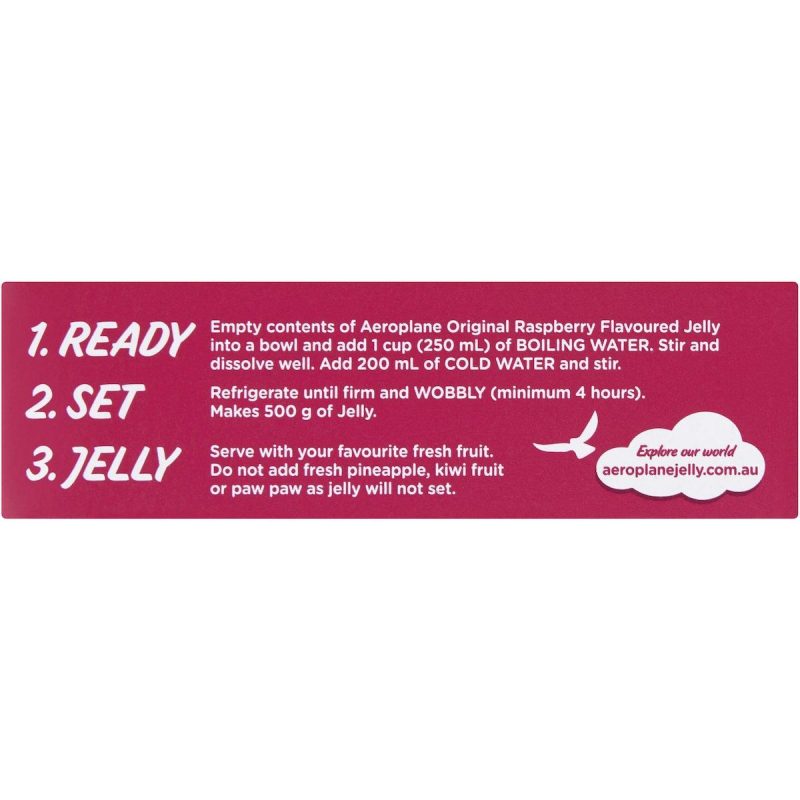 Aeroplane Raspberry Jelly Powder 85g