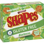 Arnotts Shapes Gluten Free Barbecue BBQ Crackers Biscuits 110g