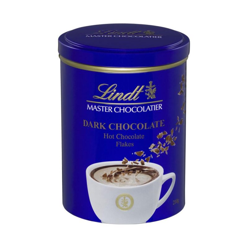Lindt Dark Chocolate Hot Chocolate Flakes 210g