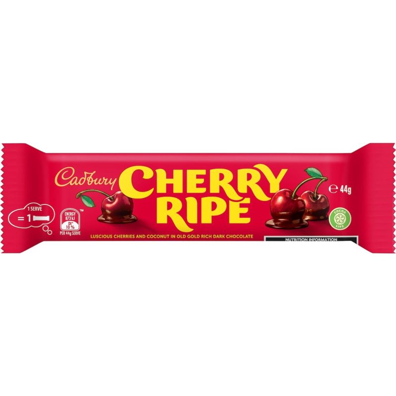 Cadbury Cherry Ripe Chocolate Bar 45g X 6 Bars
