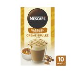 Nescafe Coffee Creme Brule Latte Sachets 10 Pack