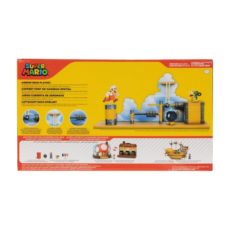 Super Mario Airship Deck Playset