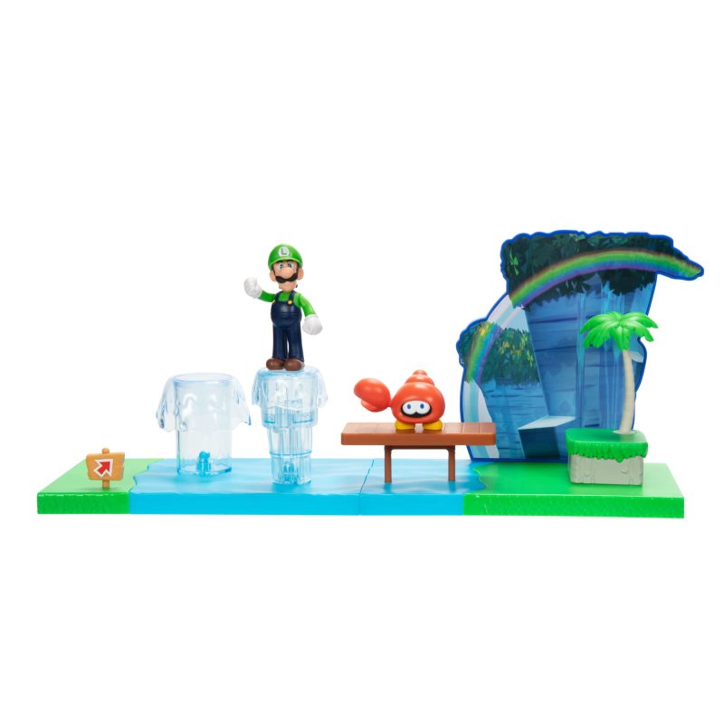Super Mario Luigi Sparkling Waters Playset