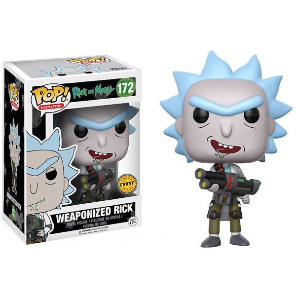 Rick and Morty Rick Weaponized Limited Chase Edition Pop! Vinyl #172