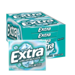 Wrigleys Extra Chewing Gum Polar Ice 15 Pieces X 10 Pack - USA