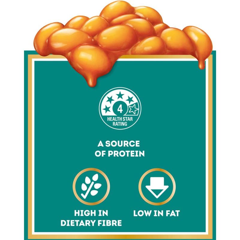 Heinz Baked Beans In Ham Sauce Can 300g