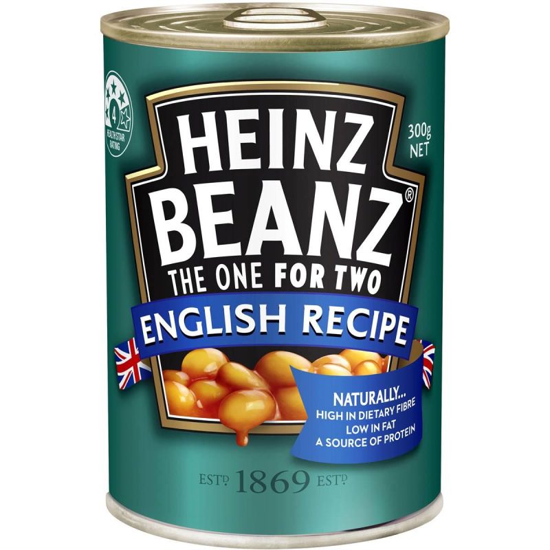 Heinz Baked Beans English Recipe Can 300g